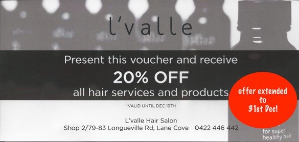 l'valle voucher