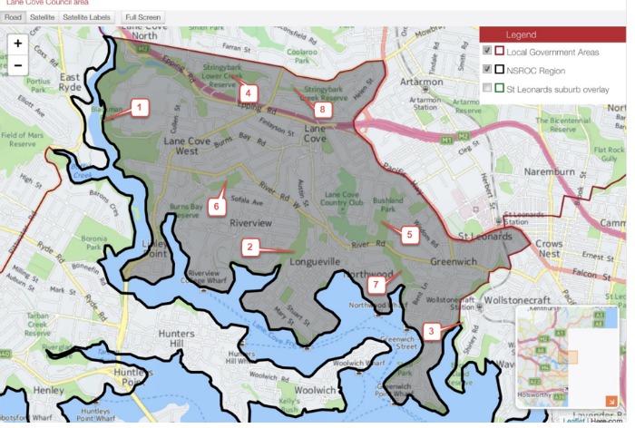 Lane Cove National Park Walks Map Lane Cove Top 8 Trail Runs - In The Cove