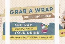 Grab a Wrap for Lunch at Lillah Kitchen