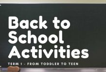 Back to School Term 1 2020 Lane Cove Activities from Toddlers to Teens