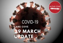 Lane Cove Covid 19 Update 29 March 2020