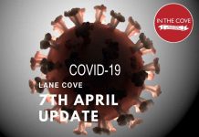 Lane Cove Covid 19 Daily Update 7th April 2020
