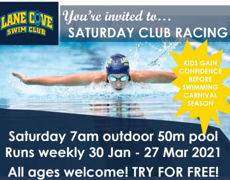 Lane Cove Swim Club Holds Championships in the new Lane Cove Outdoor