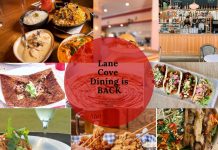Lane Cove Dining is BACK – Bring on 11th October 2021