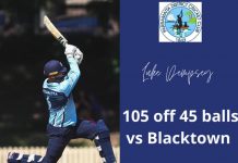 Lane Cove’s Luke Dempsey Scores One of the Quickest Centuries in NSW Premier Grade Cricket History