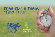 North Shore Running & Fitness Group’s Kids & Teens “Time Trial” Run