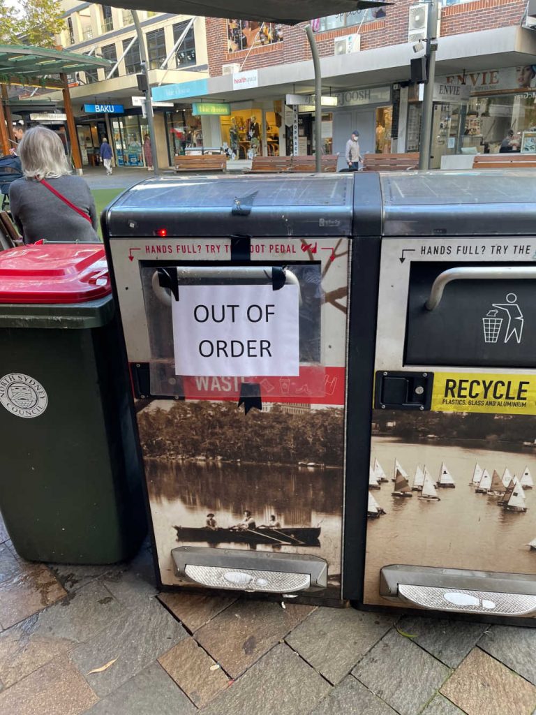 Big Belly Bins in Lane Cove Innovation or a Big Mistake? In the Cove