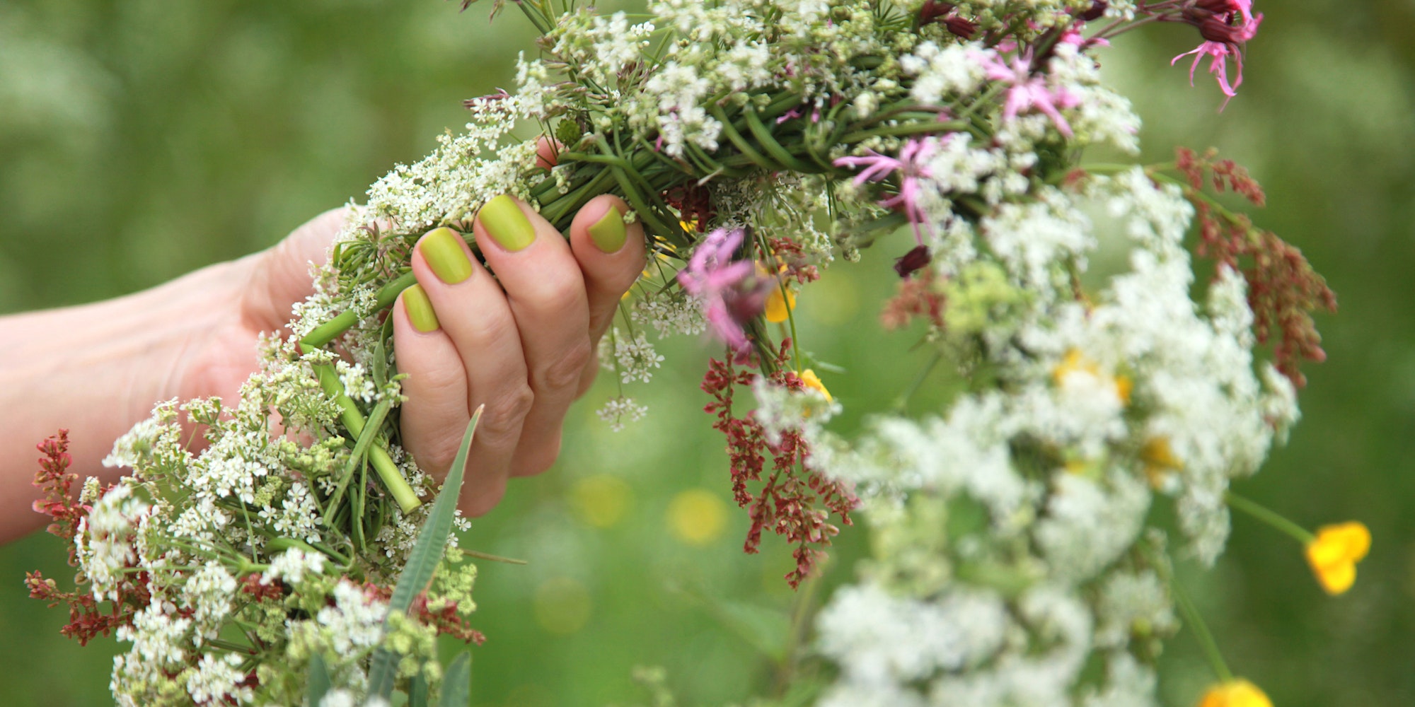 Wreath Making Festival of Flowers In the Cove