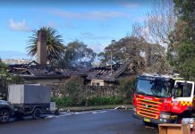 Fire Destroys Heritage Home at Cliff Road Northwood – Arson Unit Involved