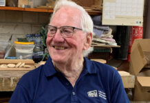Lane Cove’s Men Shed Honour Ted Donnelly
