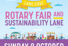 The Lane Cove Rotary Fair and Sustainability Lane 8 October 2023