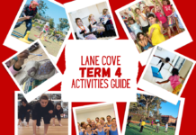 Term 4 Lane Cove Activities from Toddlers to Teens 2023