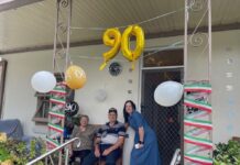 Happy 90th Birthday to Lane Cove Local Salvatore Nicotra