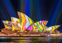 Escape the Crowds: Experience Vivid Sydney with a Captain Cook Cruise from Hunters Hill or Northwood