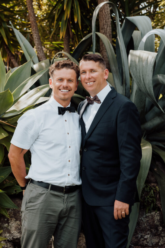 (left to right Thomas and Bernard Cook, twin brothers).