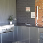 BBQ area