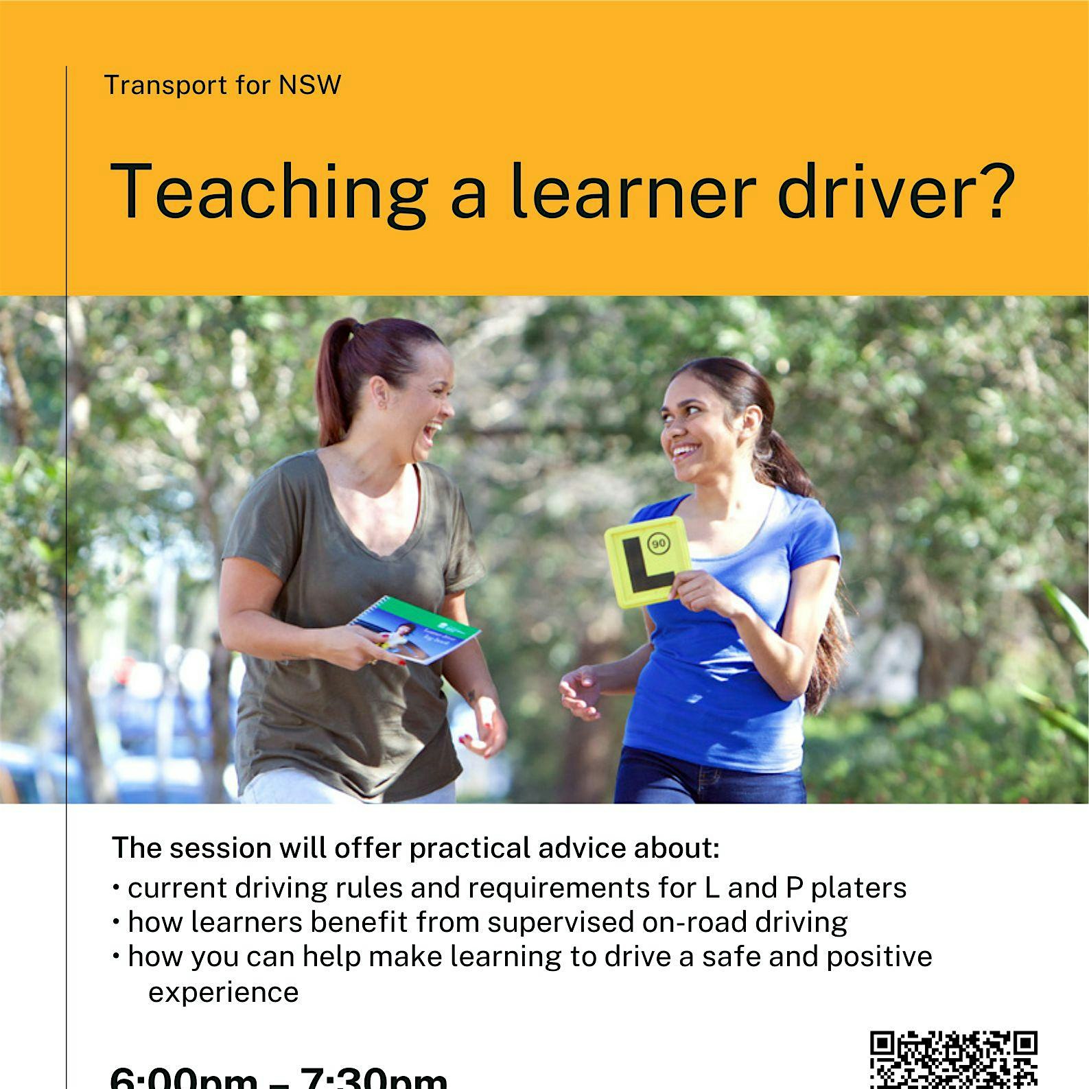 Help Learner Driver Become Safer Driver (GLS) Online Workshop