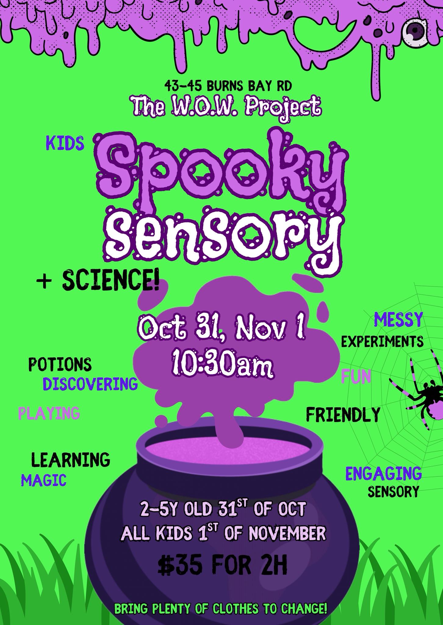 Spooky Science & Messy Play Magic!
