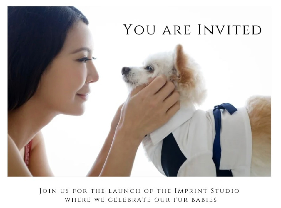 The Imprint Studio – Launch of New Pet Imprint Collection