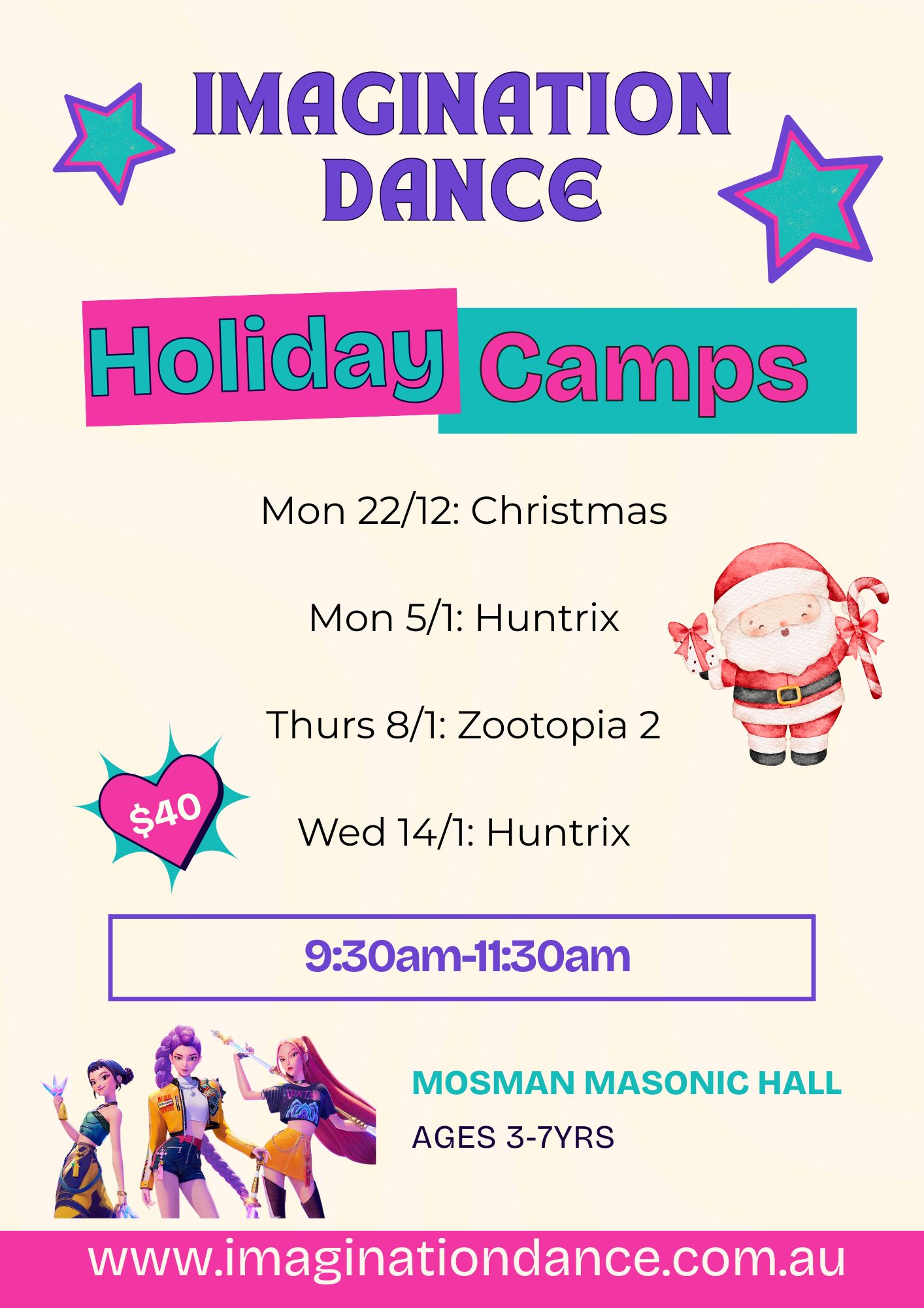 Imagination Dance Holiday Camps