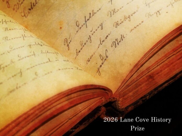 2026 Lane cove History Prize