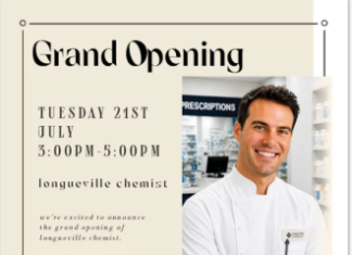 Longueville Chemist Grand Opening