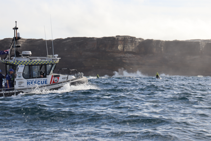 Marine Rescue NSW volunteers experienced record demand in August