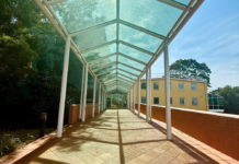 Lane Cove Council building on Longueville Road