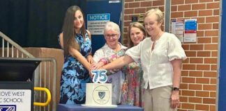 Lane Cove West Public School 75th anniversary